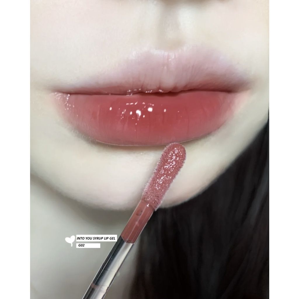Son Bóng Bền Màu Mềm Môi INTO YOU Syrup Lip Gel Nội Địa Trung