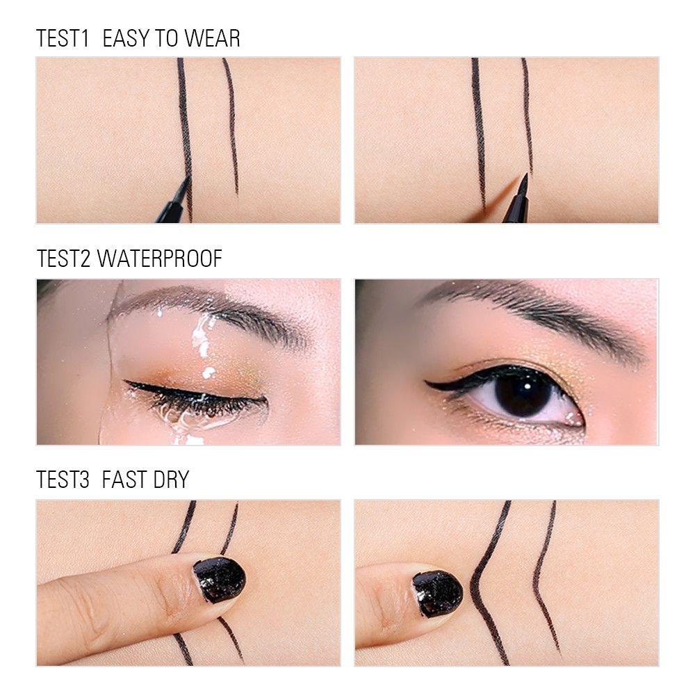Kẻ Mắt Nước Không Trôi Không Lem SACE LADY Inky Black Nội Địa Trung