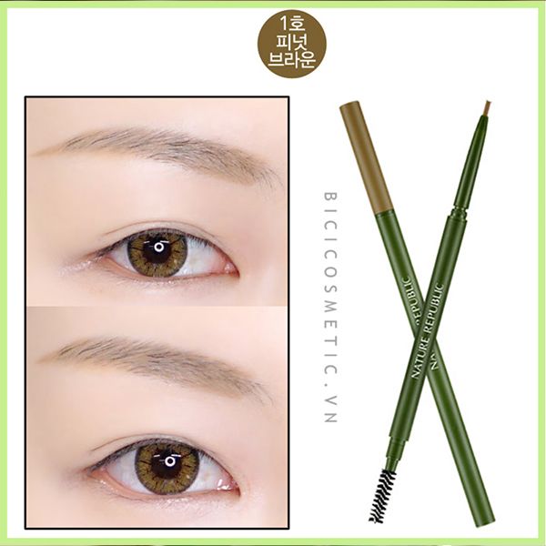 Bút Kẻ Mày Nature Republic Micro Slim Brow Pencil