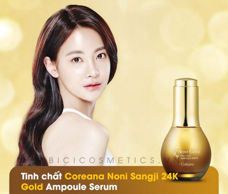  Tinh Chất Coreana Noni Sangji 24K Gold Ampoule Serum 