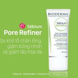 Kem dưỡng Se Khít Lỗ Chân Lông, Giảm Dầu Nhờn BIODERMA Sebium Pore Refiner Combination/Oily Skin - 30ml 
