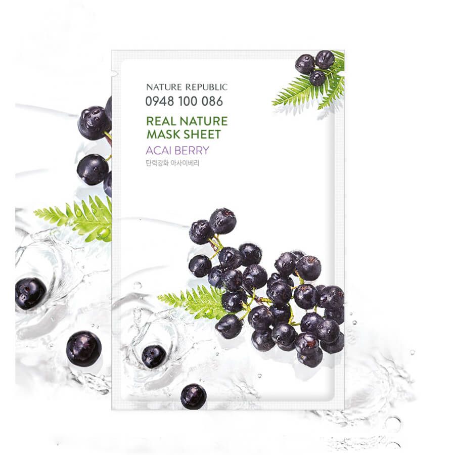 Mặt Nạ Giấy Nature Republic REAL NATURE MASK SHEET