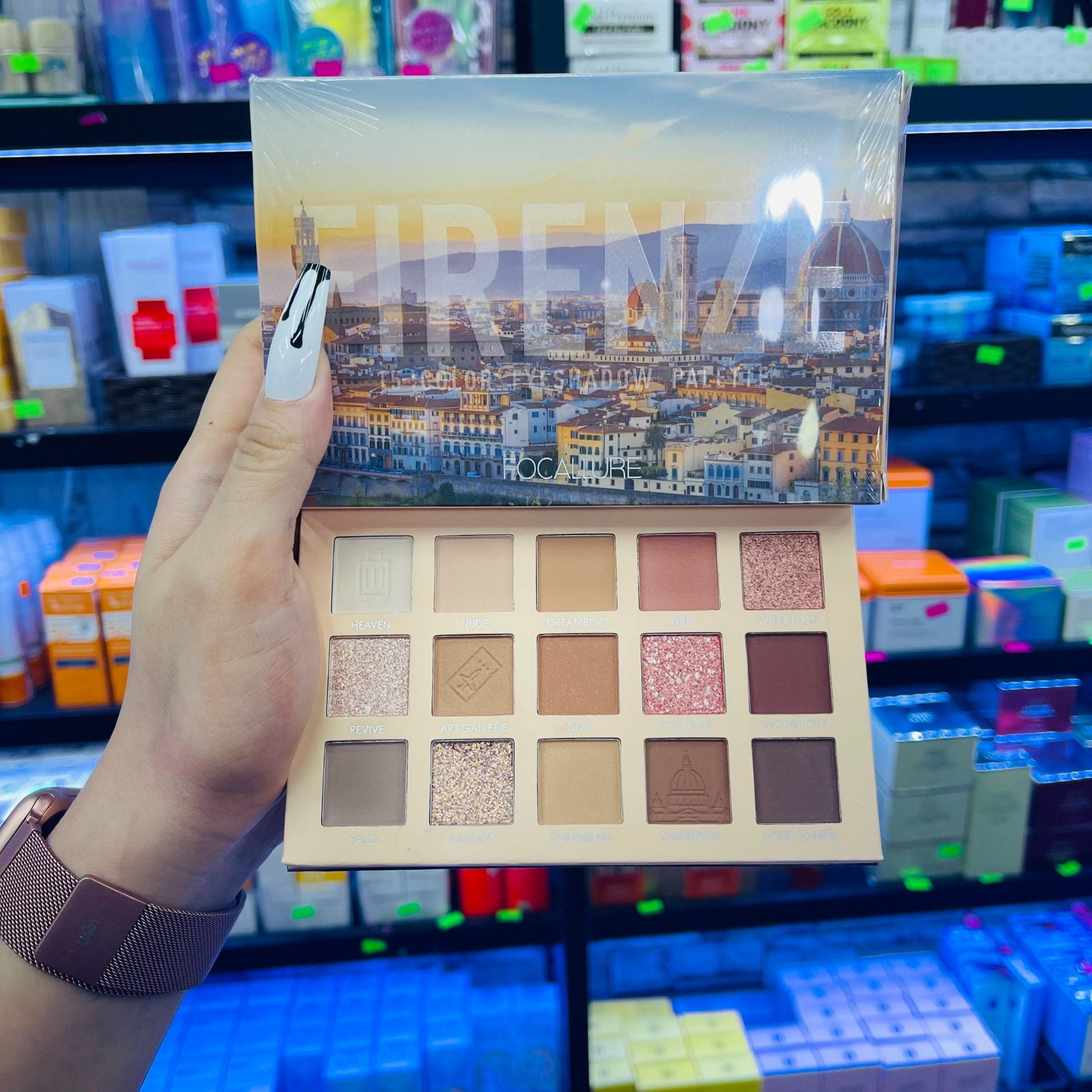  Bảng Phấn Mắt 15 Ô FOCALLURE Go Travel Palette | FA-100 