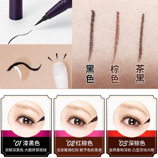  Kẻ Mắt Nước Nét Mảnh 0.1mm Không Trôi Isehan KISS ME HEROINE Make Smooth LIQUID Eyeliner Waterproof 