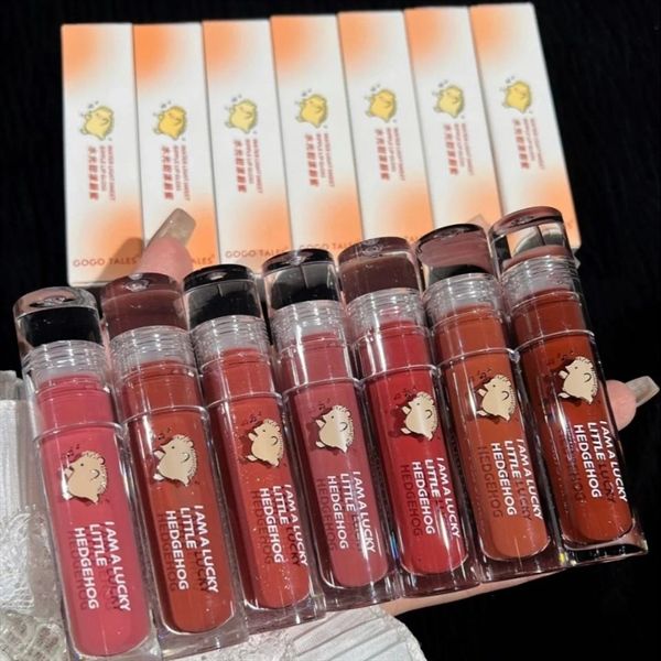  Son Bóng Nhím Con Căng Mướt Môi GOGO TALES Water Light Sweet Ripple Lip Gloss Nội Địa Trung 