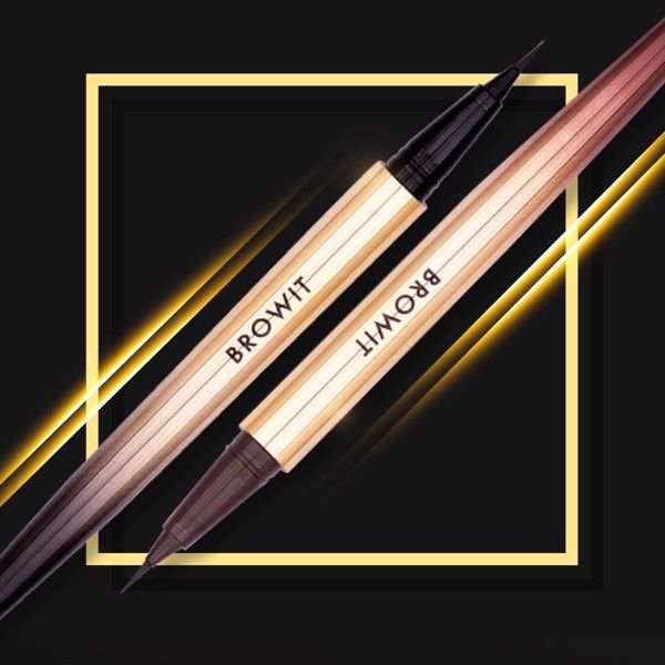  Kẻ Mắt Nước Nét Mảnh Ko Trôi Browit NONGCHAT Ultra Fine Eyeliner 0.01mm (Có Tem Phụ) 