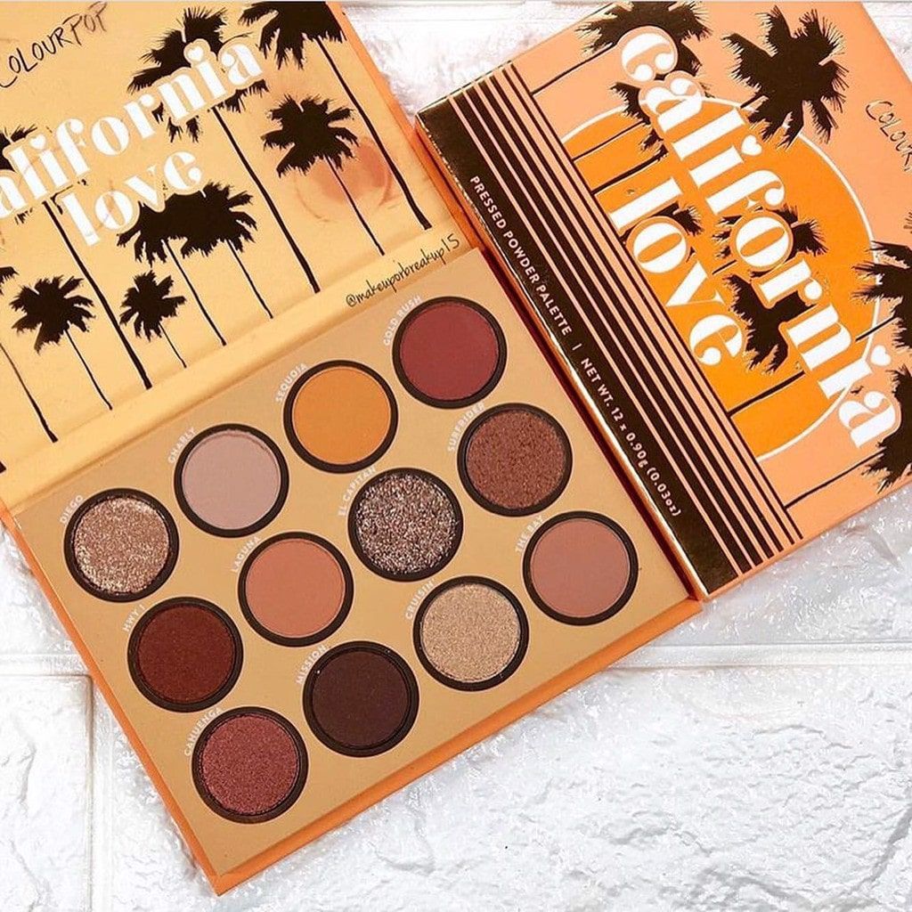Bảng Phấn Mắt ColourPop California Love Pressed Powder Shadow Palette (không tích điểm)