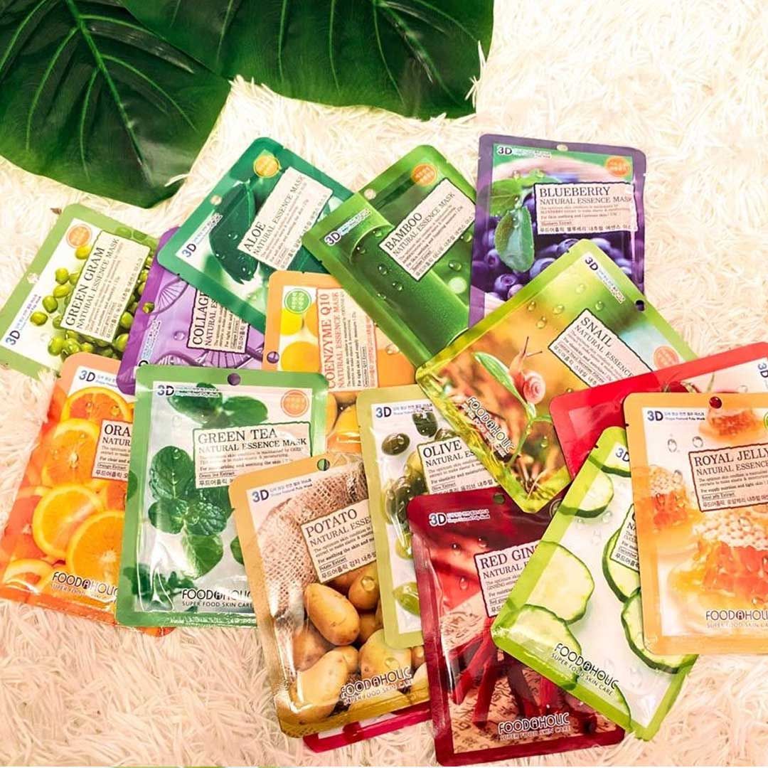Mặt Nạ 3D FoodaHolic Natural Essence Mask