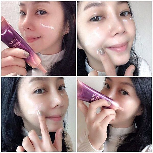Kem Dưỡng Mắt, Cải Thiện Nếp Nhăn AHC Ageless Real Eye Cream For Face (không tích điểm)