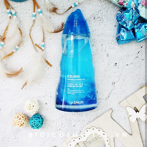 Gel Dưỡng Ẩm Da The Saem Iceland Hydrating Soothing Gel