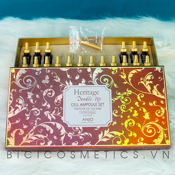 Serum Anjo Dưỡng Da Heritage Double Up Cell Ampoule