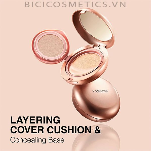 Laneige Layering Cover Cushion SPF34 PA++ & Concealing Base SPF50+ PA+++