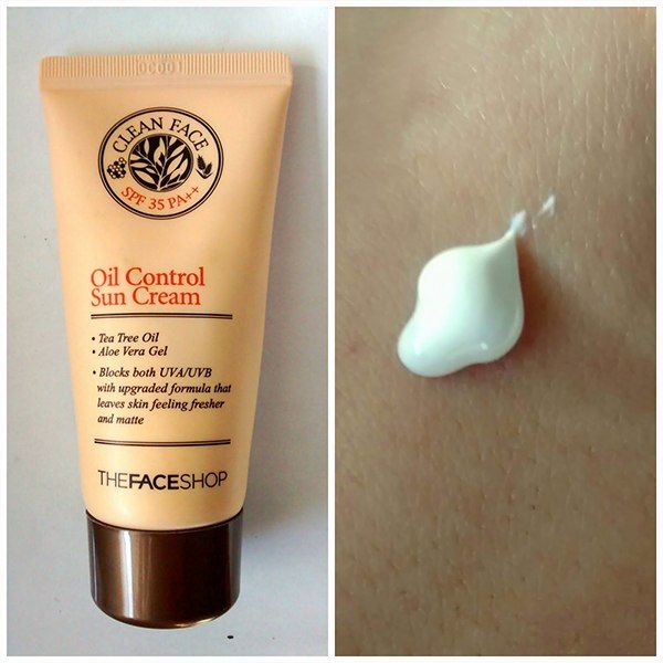 Kem Chống Nắng The Face Shop Oil Control Sun Cream