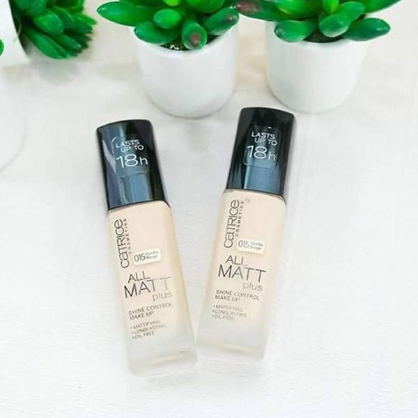Kem Nền Catrice All Matt Plus Shine Control Make Up 18