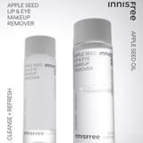  (Mẫu Mới 2023) Nước Tẩy Trang Mắt Và Môi Innisfree Apple Seed Lip & Eyes Remove 100ml 