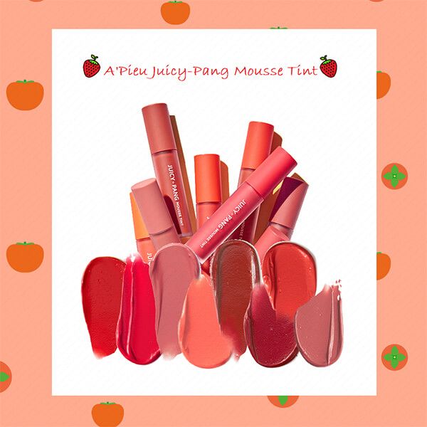 Son Kem Lì Siêu Mềm Mịn Apieu Juicy Pang Mousse Tint
