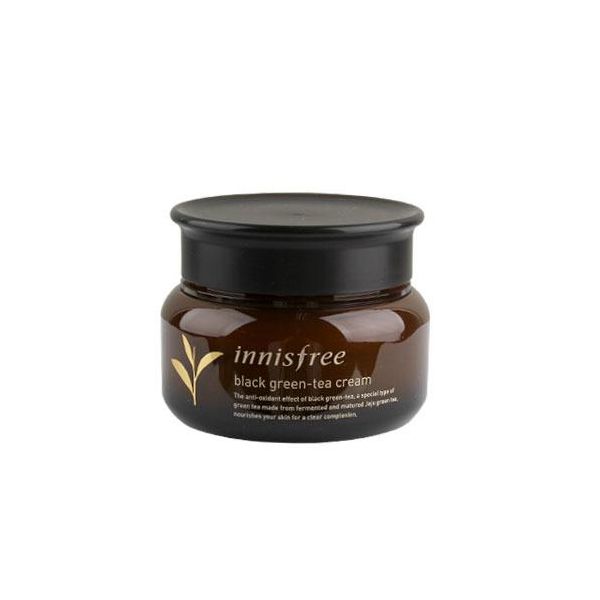 Kem Dưỡng Cao Cấp Chiết Xuất Trà Xanh Lên Men (Trà Đen) Innisfree Black Green Tea Cream
