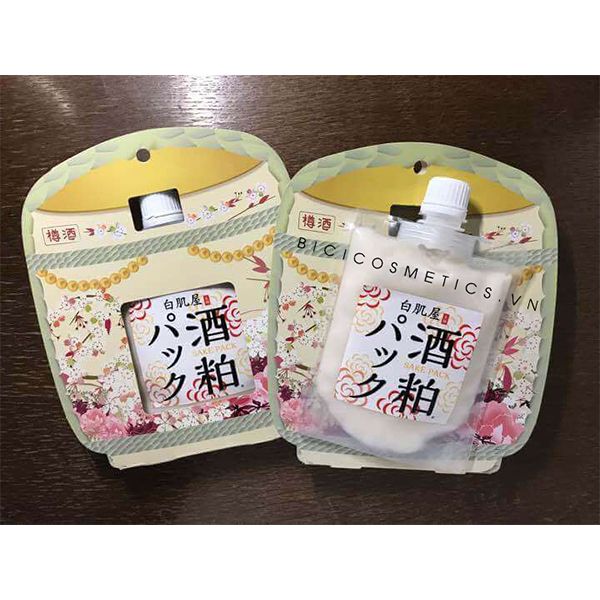 Mặt Nạ Bã Rượu Sake Kasu Face Pack