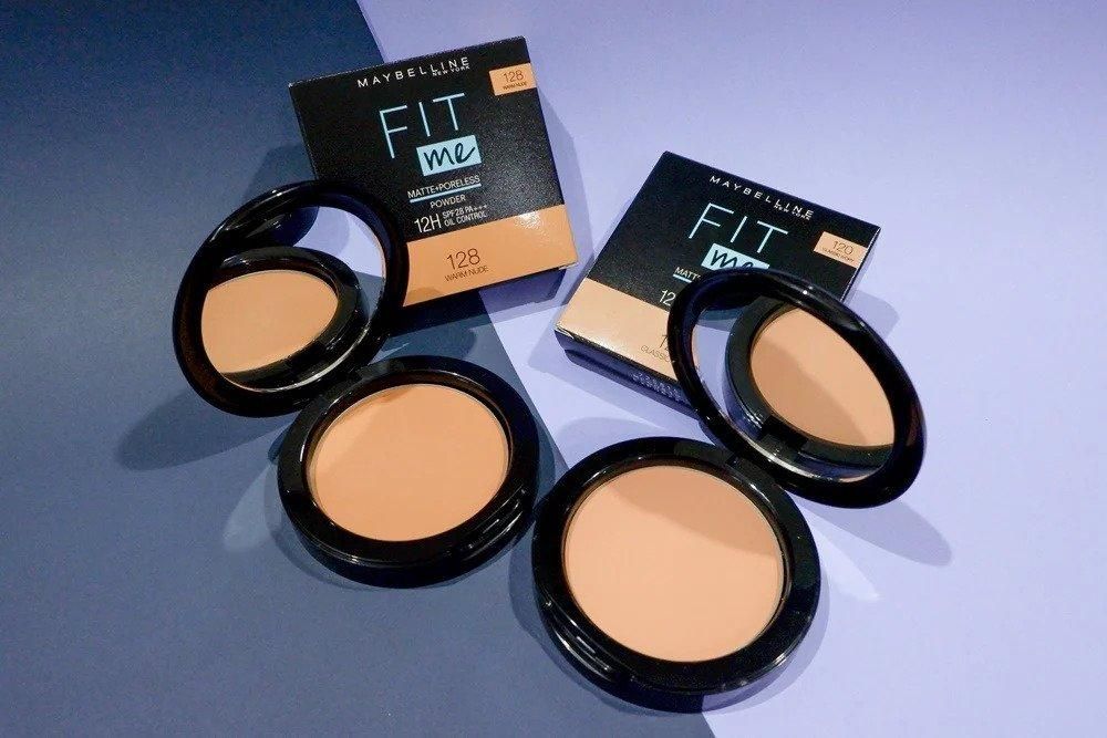  Phấn Nền Dạng Nén Chống Nắng, Kiềm Dầu 12h  MAYBELLINE NEW YORK FIT ME COMPACT POWDER SPF28 PA+++ 6G 