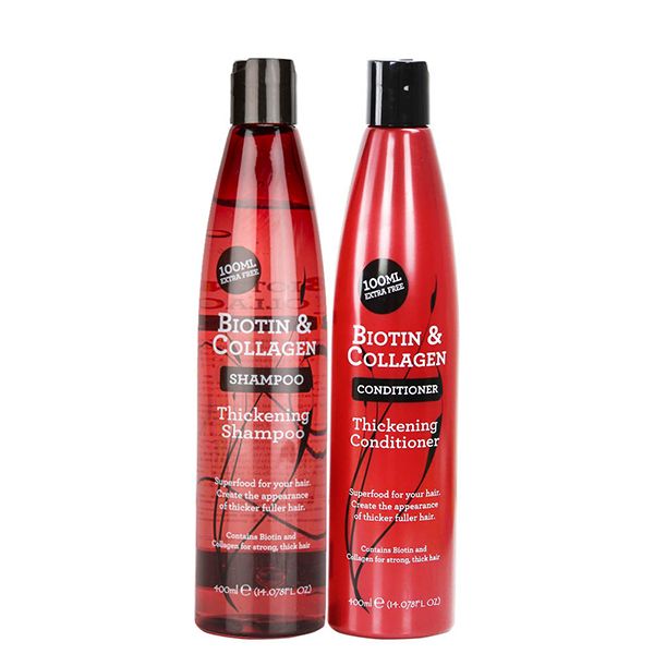 Bộ 2 Chai Gội-Xả Biotin & Collagen Thickening 400ml