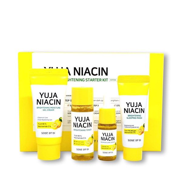 Set Dưỡng Trắng Some By Mi Yuja Niacin 30Days Brightening Started Kit 4 món