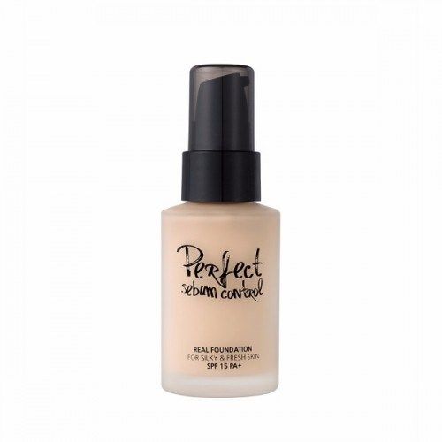 Kem Nền Touch In Sol Perfect Sebum Control Real Foundation