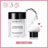  Phấn Bột Kiểm Soát Dầu Kèm Bông Phấn KIMUSE Mushroom Head Stamp Oil Control Loose Setting Powder 20g 