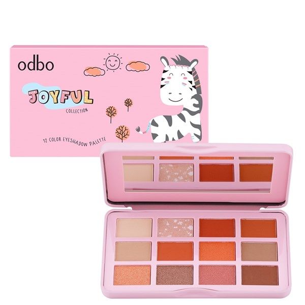 Bảng Phấn mắt Odbo Joyful 12 Color Eyeshadow Palette OD298
