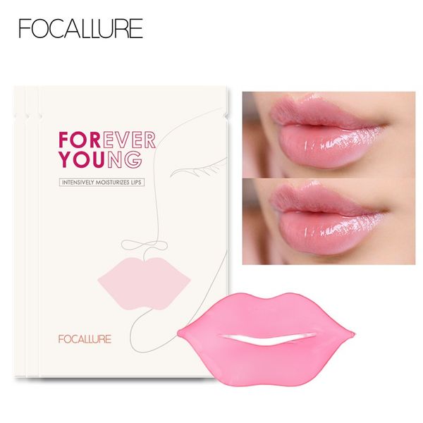  Mặt Nạ Dưỡng Ẩm, Làm Hồng Môi FOCALLURE Collagen Crystal Moisturizing Lip Mask 