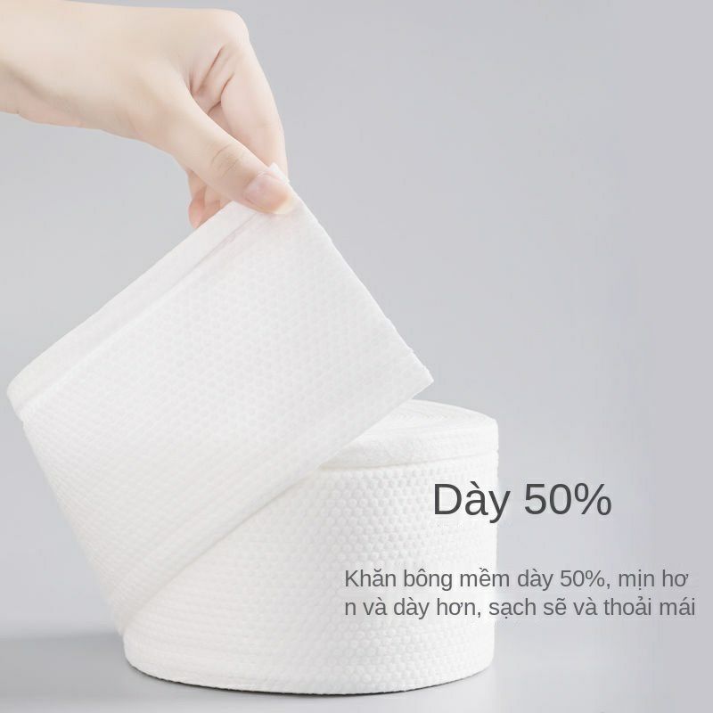  Khăn Tẩy Trang Cotton Đa Năng An Toàn Cho Da ANIMERRY NỘI ĐỊA TRUNG 