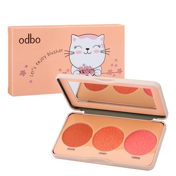Bảng Má Hồng Odbo Let's Enjoy Blusher OD1-103