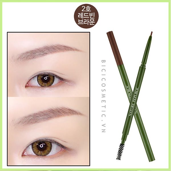 Bút Kẻ Mày Nature Republic Micro Slim Brow Pencil