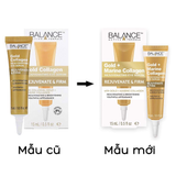  Tinh Chất Chống Nhăn Trẻ Hóa Vùng Mắt BALANCE Active Formula Gold + Marine Collagen Rejuvenating Eye serum - 15ml 