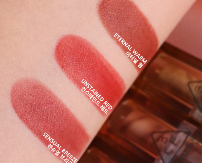  Son Thỏi Lì Phiên Bản Đặc Biệt 3CE Soft Matte Lipstick DEEP UNDER - MORE DEEP 