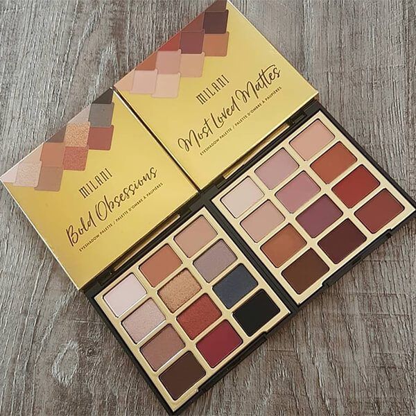 Bảng Phấn Mắt 12 ô Milani Bold Obsessions & Most Loved Mattes Eyeshadow Palette