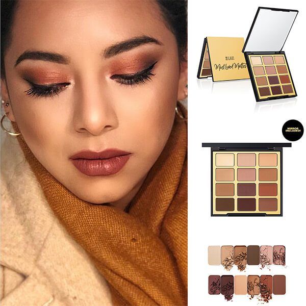 Bảng Phấn Mắt 12 ô Milani Bold Obsessions & Most Loved Mattes Eyeshadow Palette