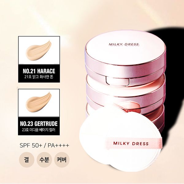 Phấn Nước Milky Dress Barbie Make Veil Cushion