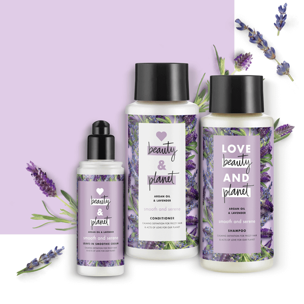 Kem Dưỡng Love Beauty And Planet Smooth and Serene Leave In Conditioner Cream (không tích điểm)