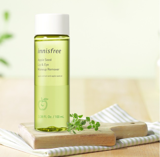 Nước Tẩy Trang Mắt Và Môi Innisfree Apple Seed Lip & Eyes Remove (Mẫu Mới 2021)