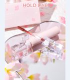 Son Kem Lì Nắp Trong Suốt Hoa Anh Đào HOLD LIVE Flower Sakura Velvet Matte 