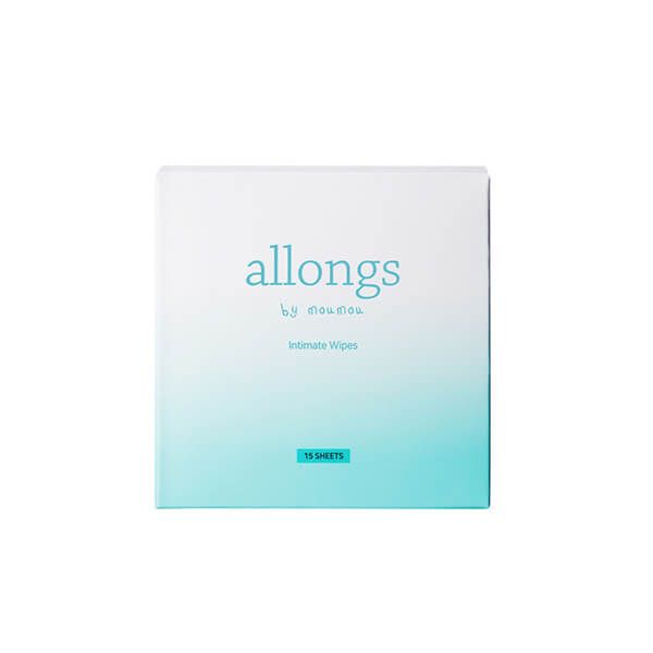  Khăn Lau Phụ Khoa Allongs Intimate Wipes (15 miếng 1 hộp) 