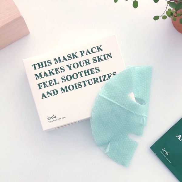 Mặt Nạ Lạnh Aróh Centella Herb Cooling Mask Pack