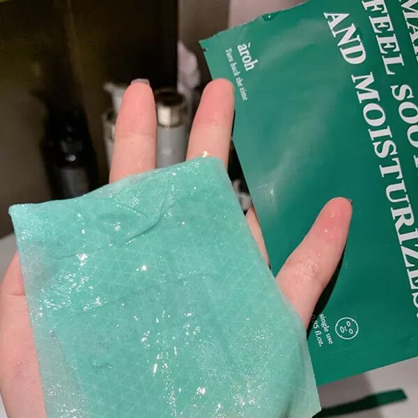Mặt Nạ Lạnh Aróh Centella Herb Cooling Mask Pack