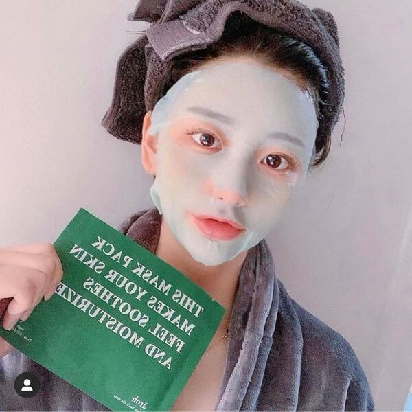 Mặt Nạ Lạnh Aróh Centella Herb Cooling Mask Pack