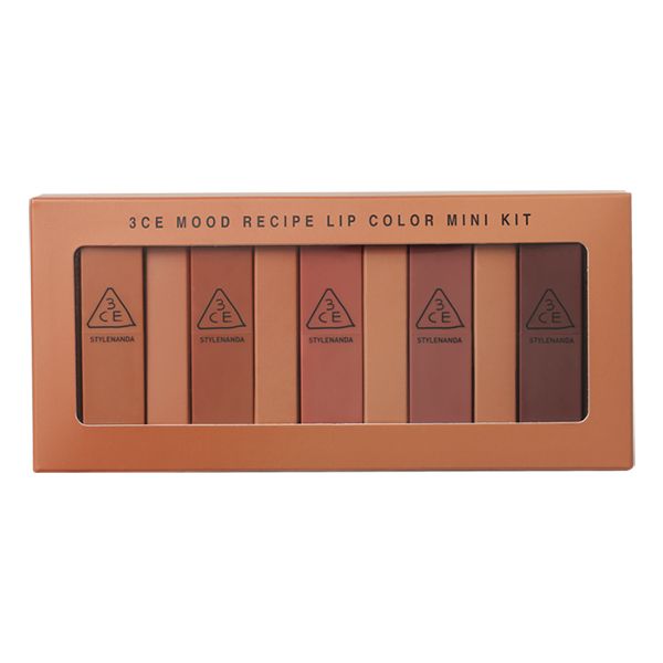 Set Son 3CE Mood Recipe Lip Color Mini Kit