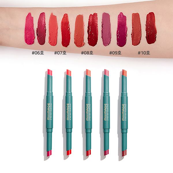 Son Thỏi Lì 2 Đầu Milimage Two Way Color Stick