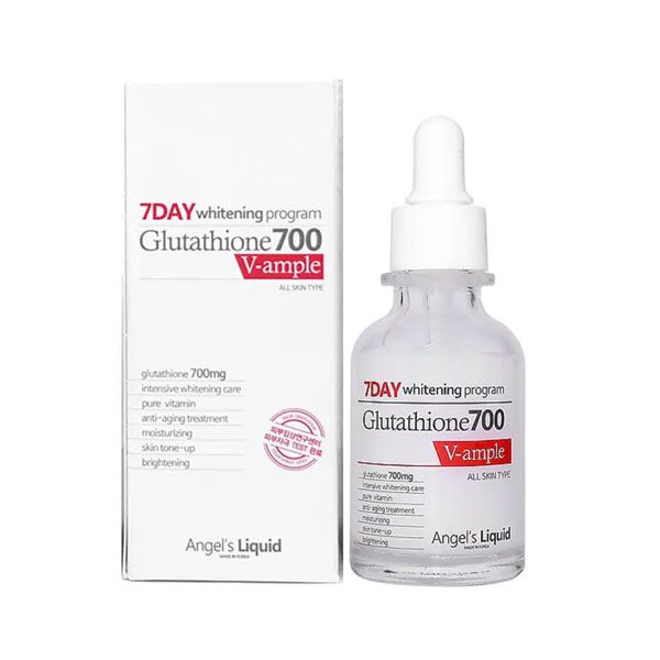  Huyết Thanh Trắng Da Angel’s Liquid 7day Whitening Program Glutathione 700 V-ample 30ml (DATE 30.01.2023) 