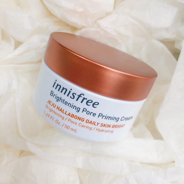 Kem Dưỡng Trắng Da, Chăm Sóc Lỗ Chân Lông Innisfree Brightening Pore Priming Cream 50ml (HALLABONG)