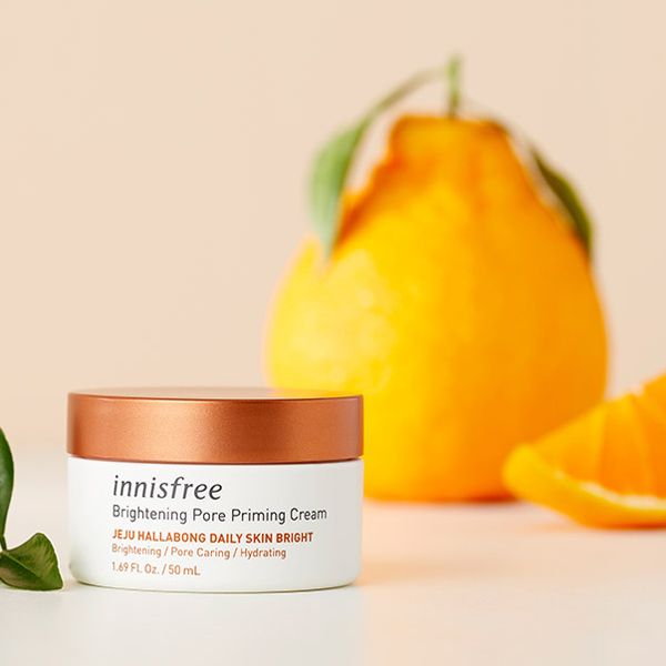 Kem Dưỡng Trắng Da, Chăm Sóc Lỗ Chân Lông Innisfree Brightening Pore Priming Cream 50ml (HALLABONG)