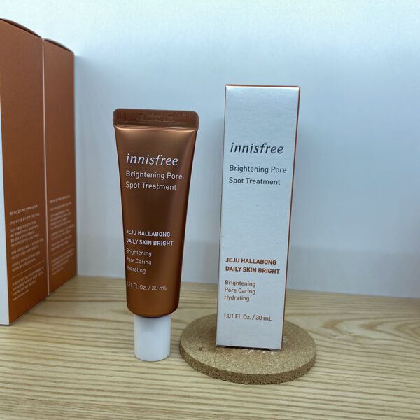 Tinh Chất Đặc Trị Dưỡng Trắng, Mờ Thâm, Nám, Chăm Sóc Lỗ Chân Lông Innisfree Brightening Pore Spot Treatment 30ml (HALLABONG)